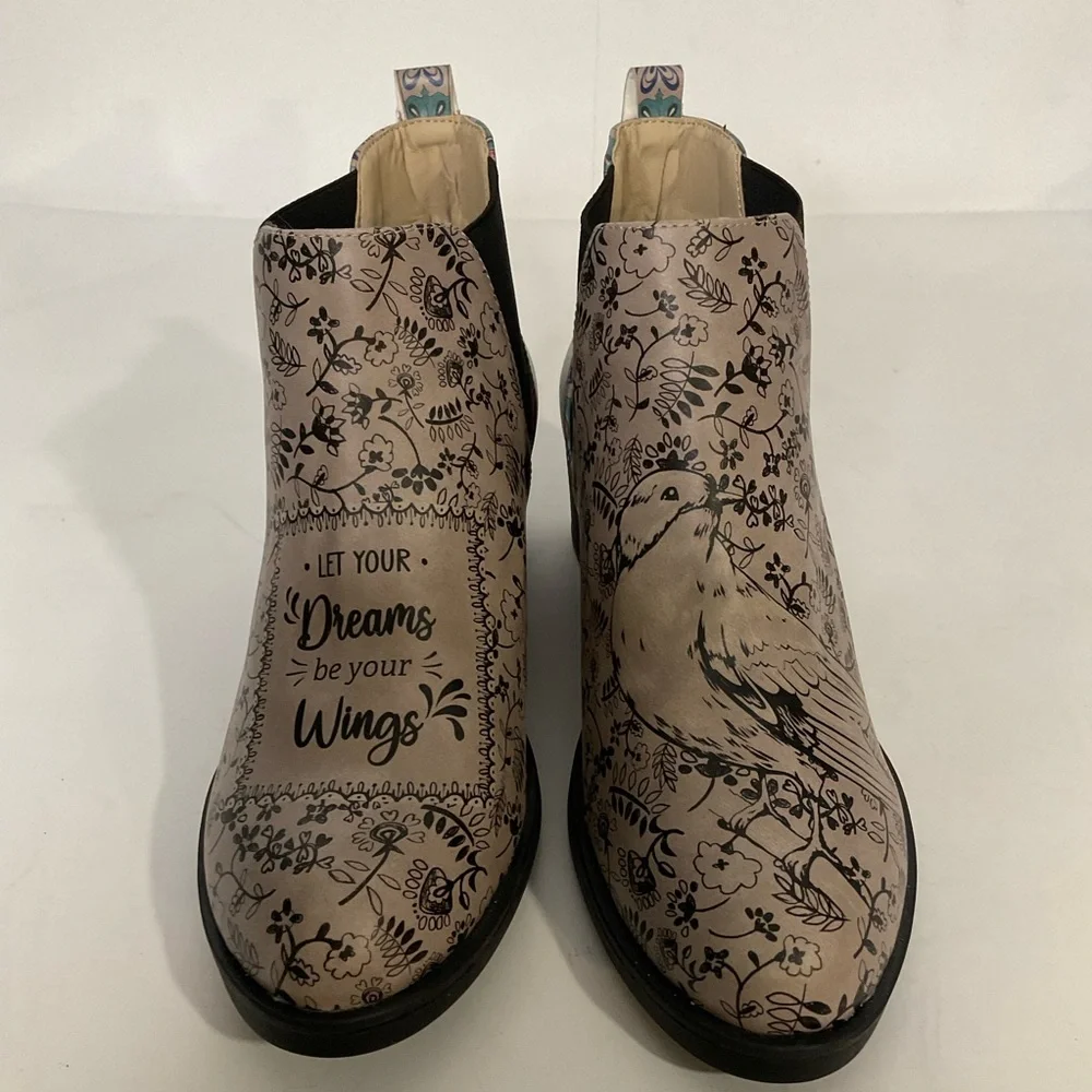 DOGO Vegan Leather Ankle Boots 